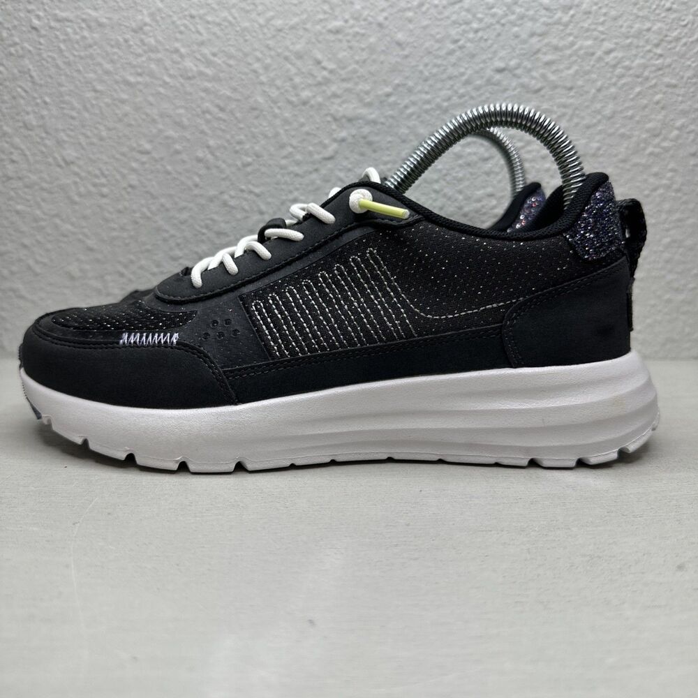Hey Dude Sirocco Alta W Glitter Shine Women's Casual Shoes Size 6 - Picture 2 of 7